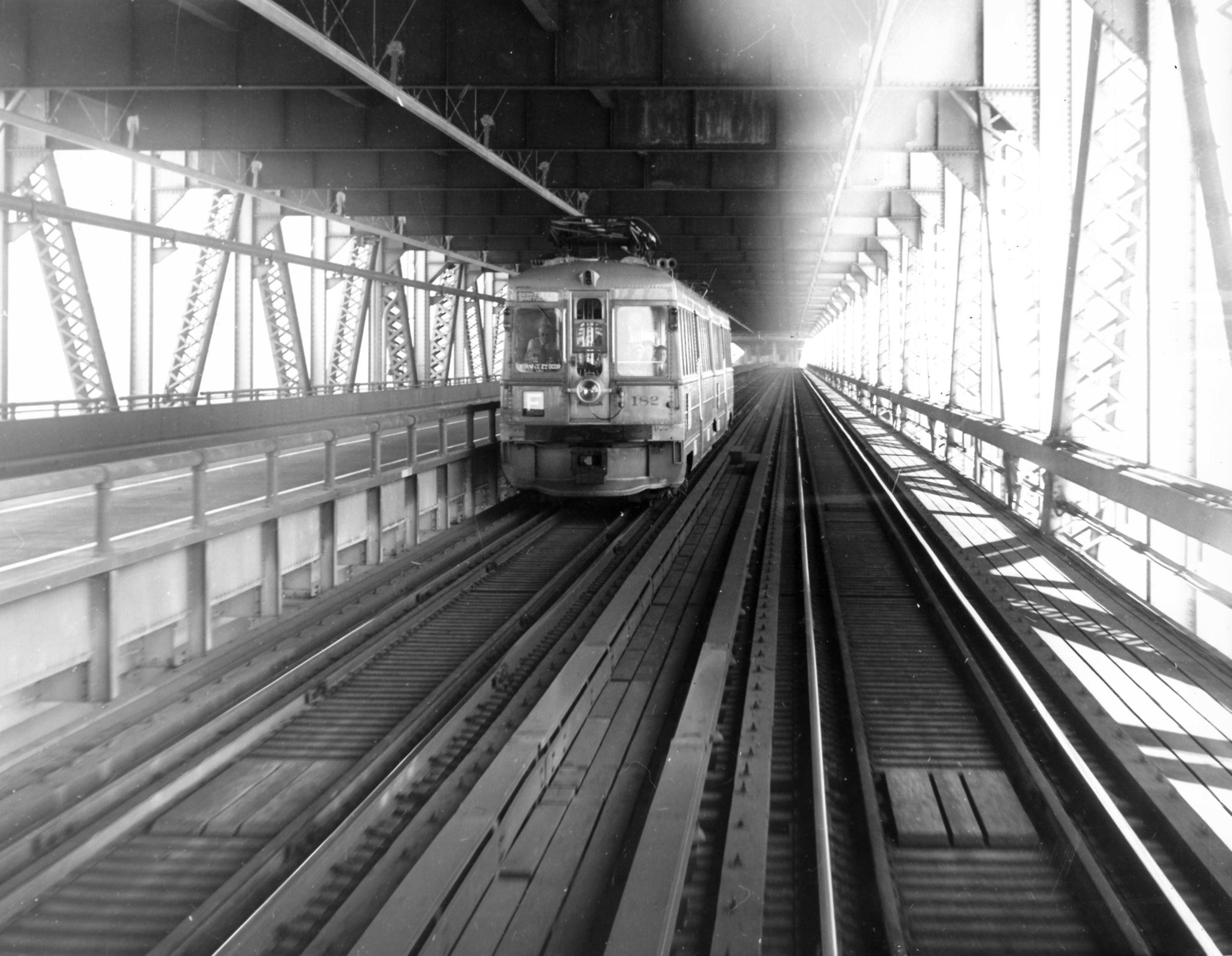 Key System Rail Line across Bay Bridge