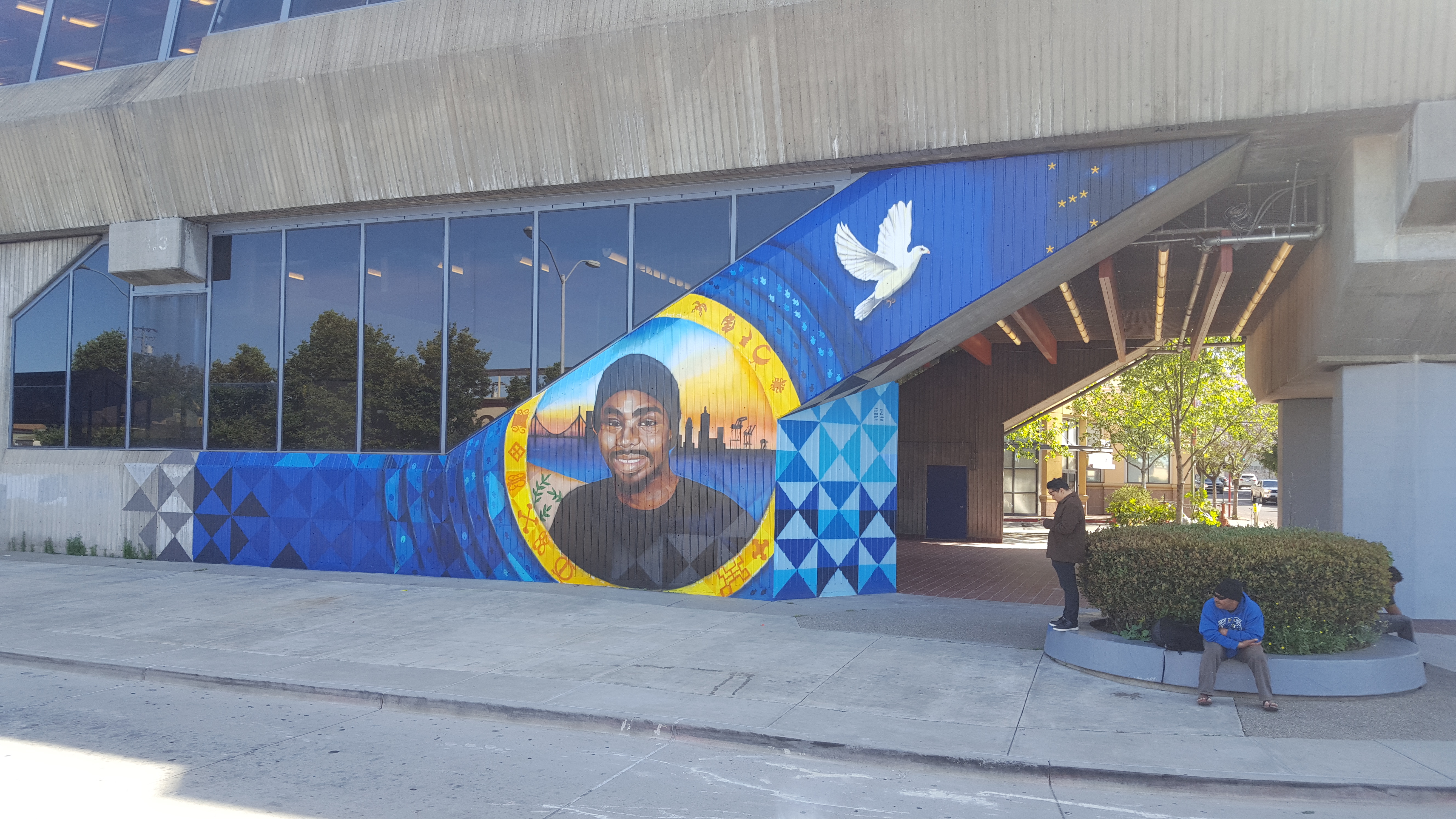 Oscar Grant III Mural at Fruitvale