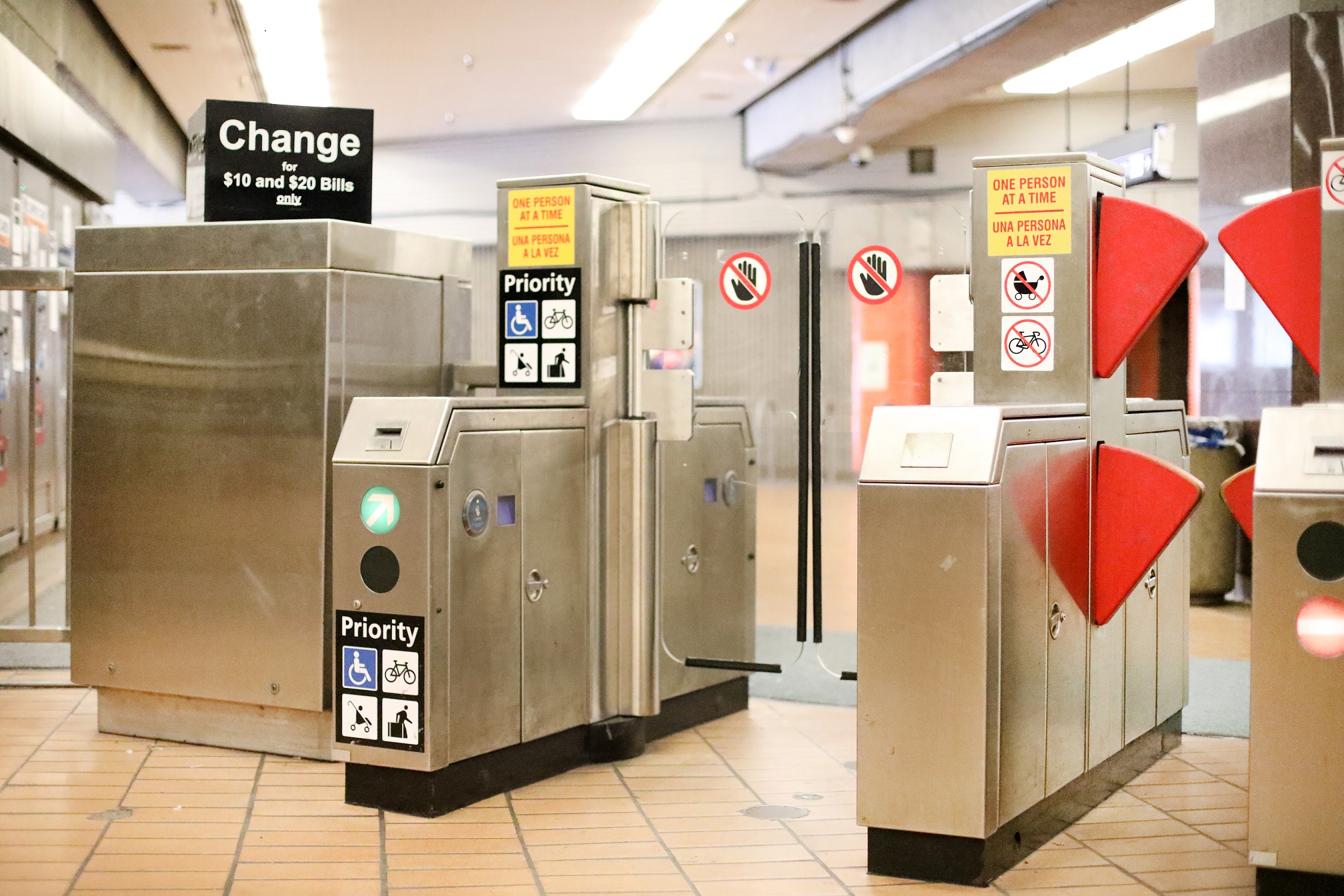 New ADA prototype gate in Richmond Station