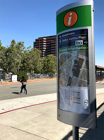 Concord wayfinding signage