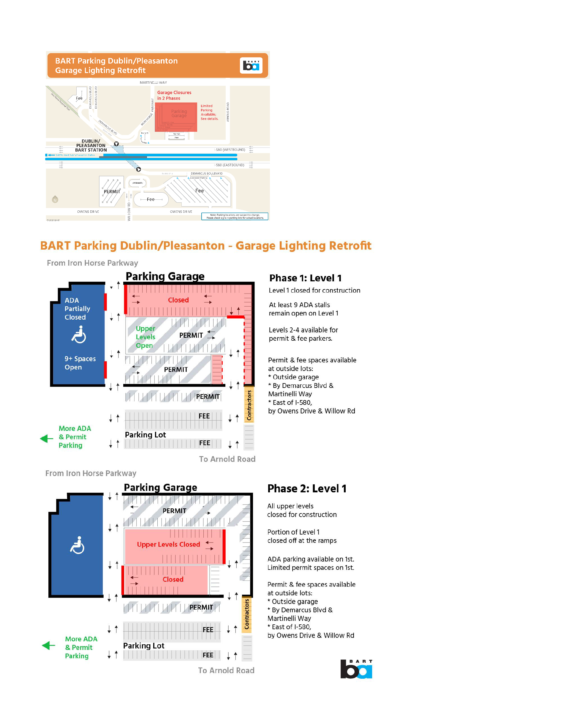 Dublin Pleasanton combined map