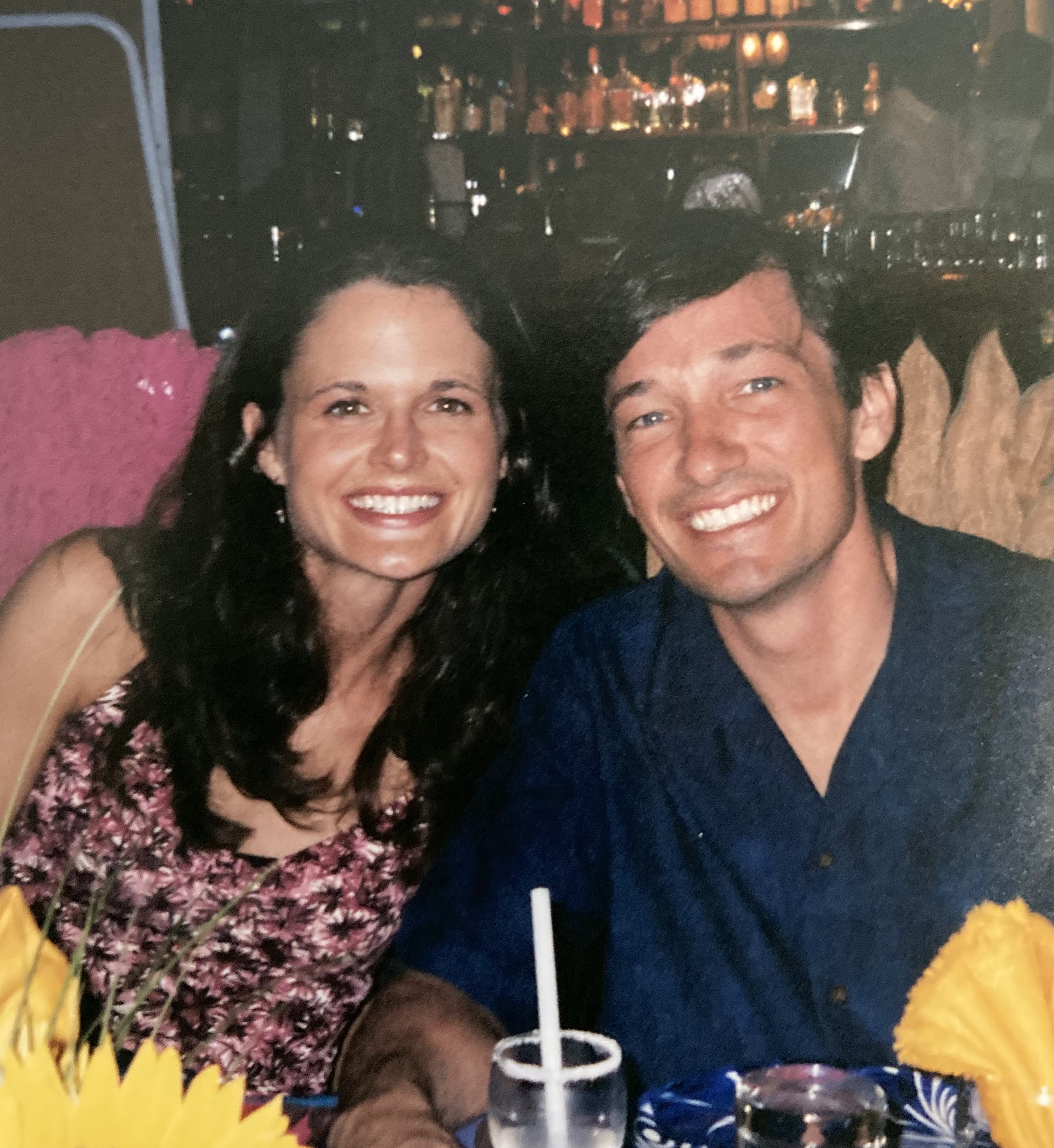 Gene and Stefani on their wedding weekend in 2004, three years after they met on the Embarcadero Station platform