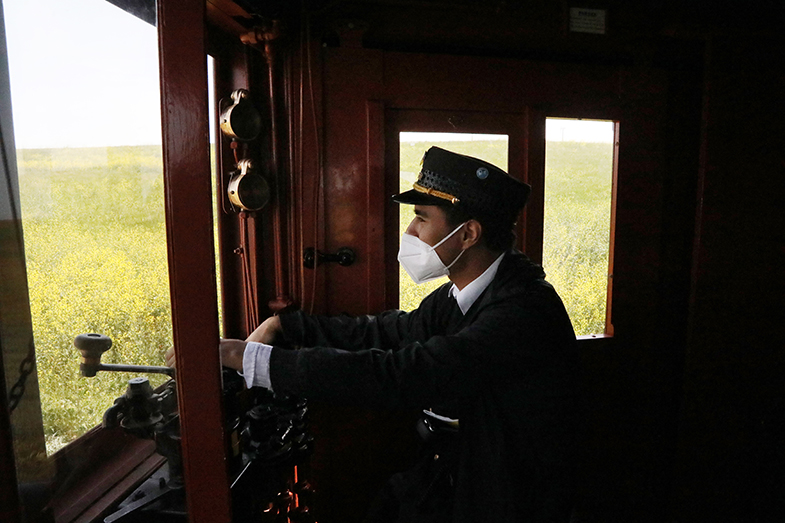 Second-generation BART employee works with trains – even on the weekends