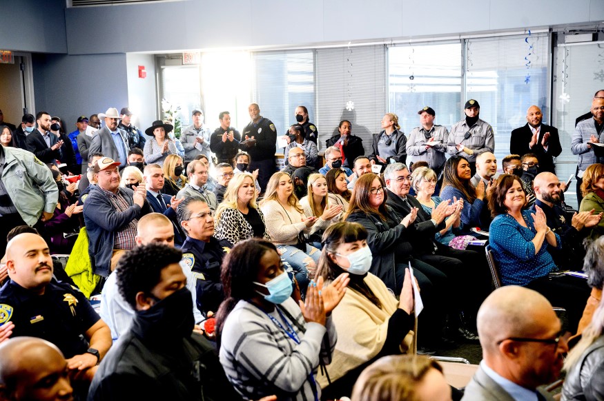 The crowd at the tenth annual BPD Awards Ceremony on Dec. 14, 2022.