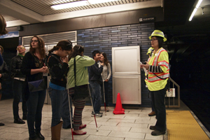 participants listen to instructions