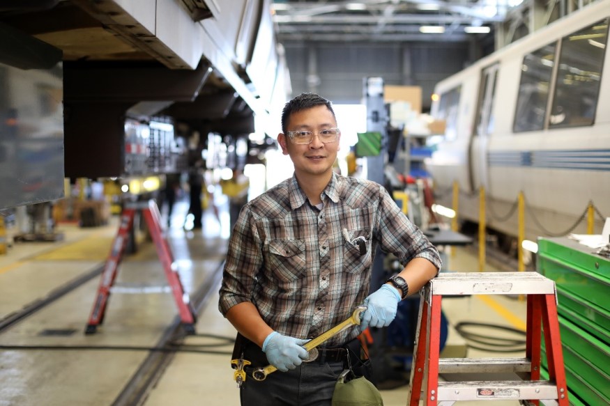  Train Car Mechanics keep BART trains on the go