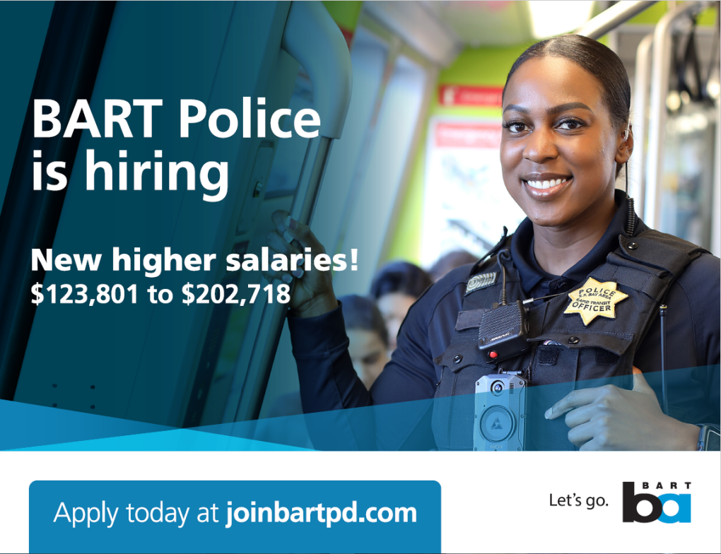 BART PD is hiring!