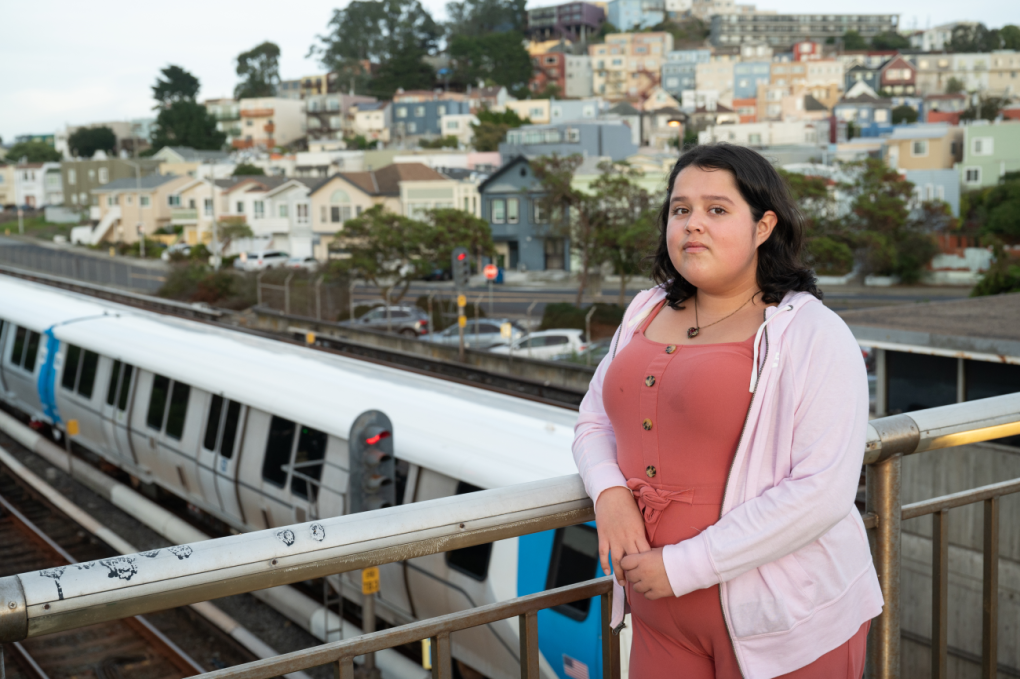 Kassandra Santillan at Daly City Station 