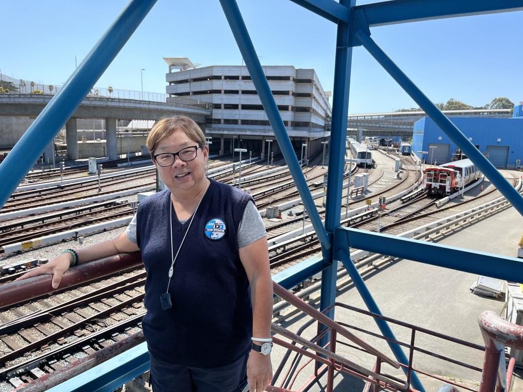 A recent photo of Linda Yee-Sugaya, a.k.a. Mama Linda, at Daly City Yard.  