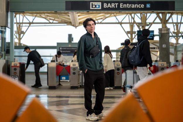 A college student’s career ambitions – and romance – blossomed thanks to BART