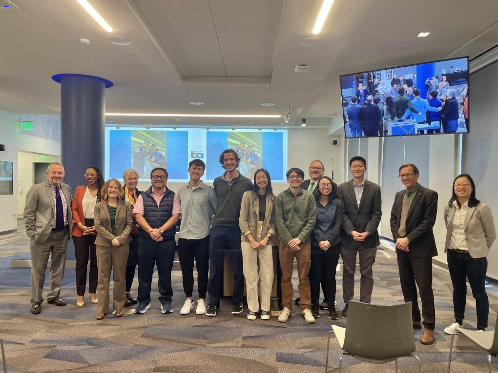 TRANSOC team poses with the BART board