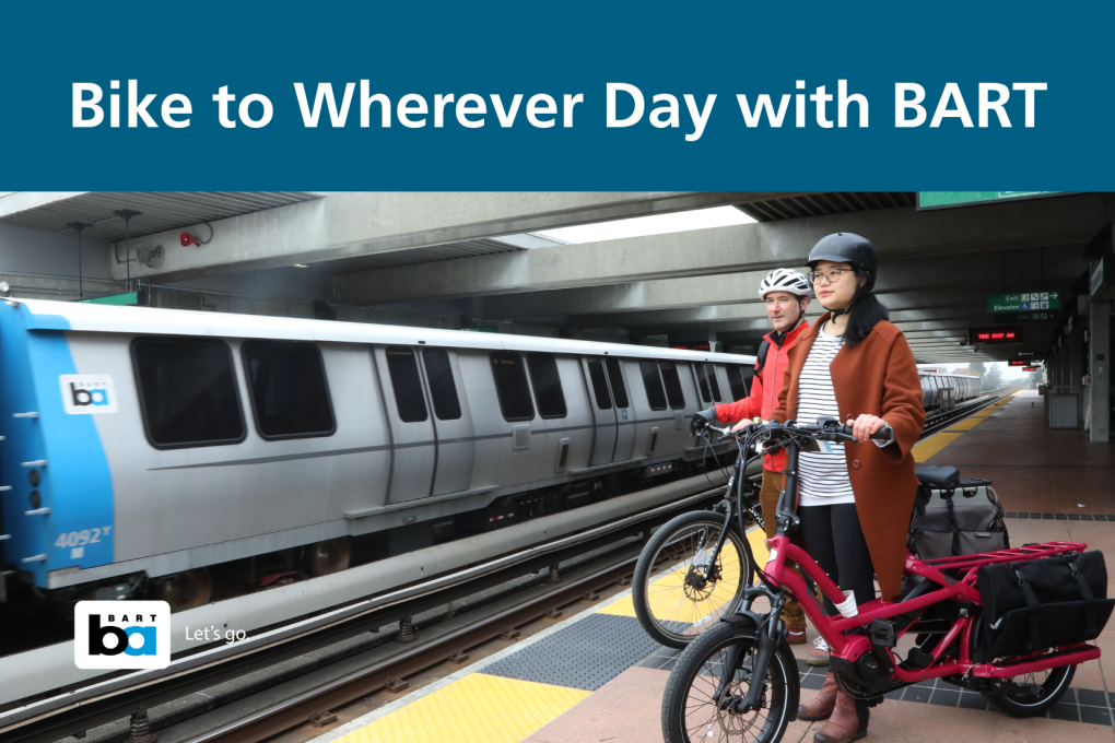 Bike to Wherever Day with BART